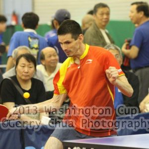 Ron Arellano from Newport Beach Table Tennis Team