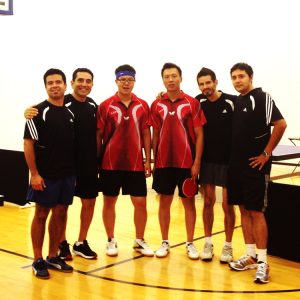 City of Newport Beach table tennis team