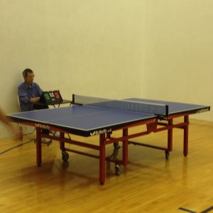 Ivan and John match - 5 sets in Newport Beach table tennis club