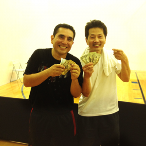 Equal Challenge table tennis tournament finalists
