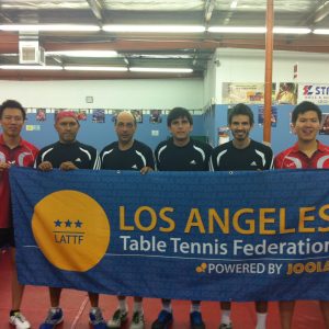 Newport Beach Table Tennis Players from first division