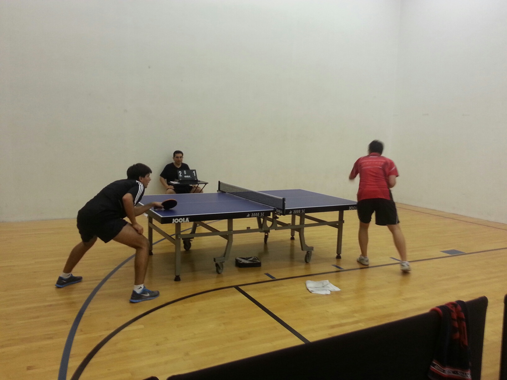 Newport Beach Table Tennis in Action