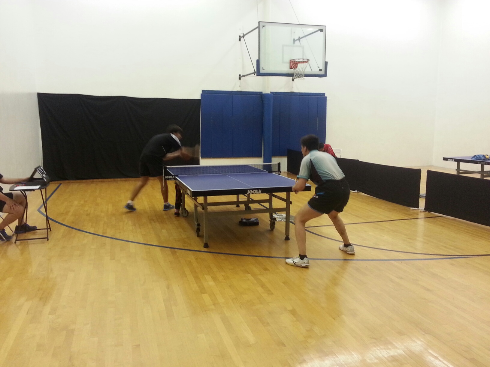 Newport Beach Table Tennis in Action