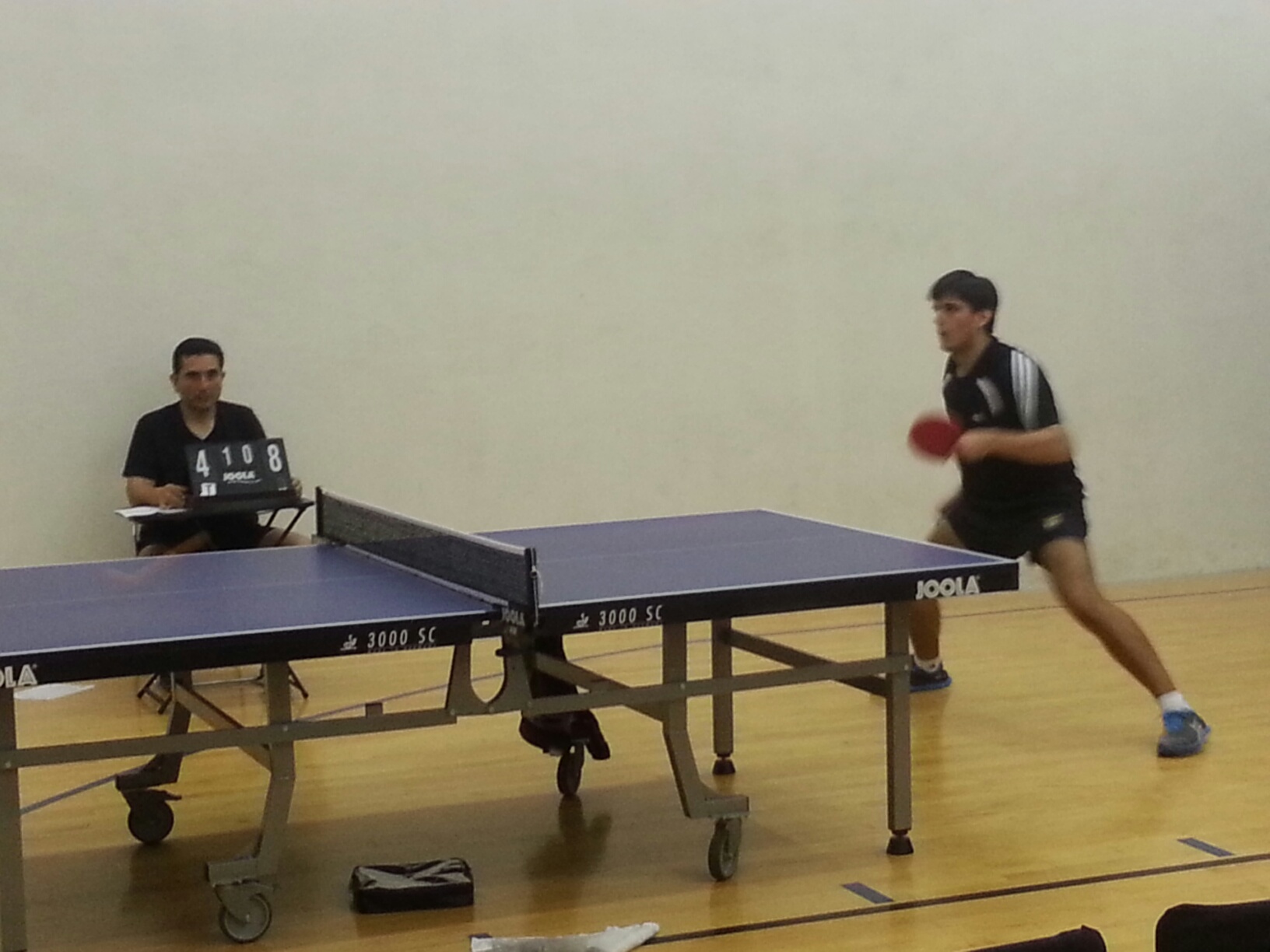 Newport Beach Table Tennis in Action