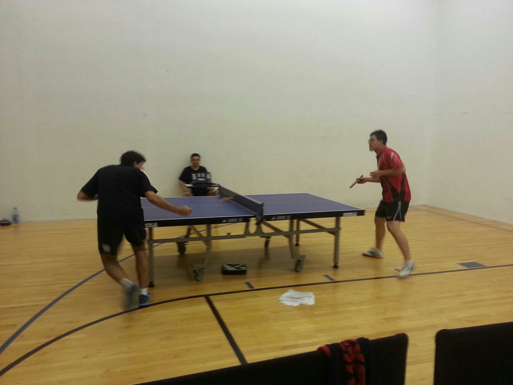 Newport Beach Table Tennis in Action