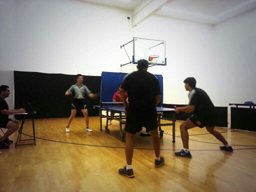 Newport Beach Table Tennis in Action