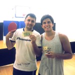 Alex Figueroa and Rodrigo Tapia after playing the Equal Challenge Tournament