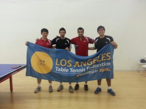 Newport Beach Table Tennis Team first division
