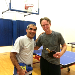 Equal Challenge Finalists in Newport Beach Table Tennis Club