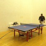 Newport Beach Table Tennis Players in action