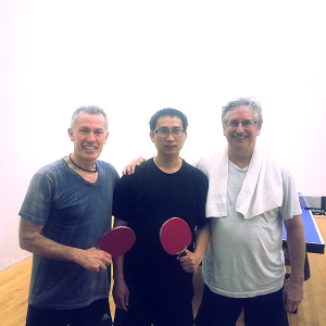 Art Sandoval, Kuei Chen and Tim Stephens after playing the Equal Challenge Tournament in Newport Beach