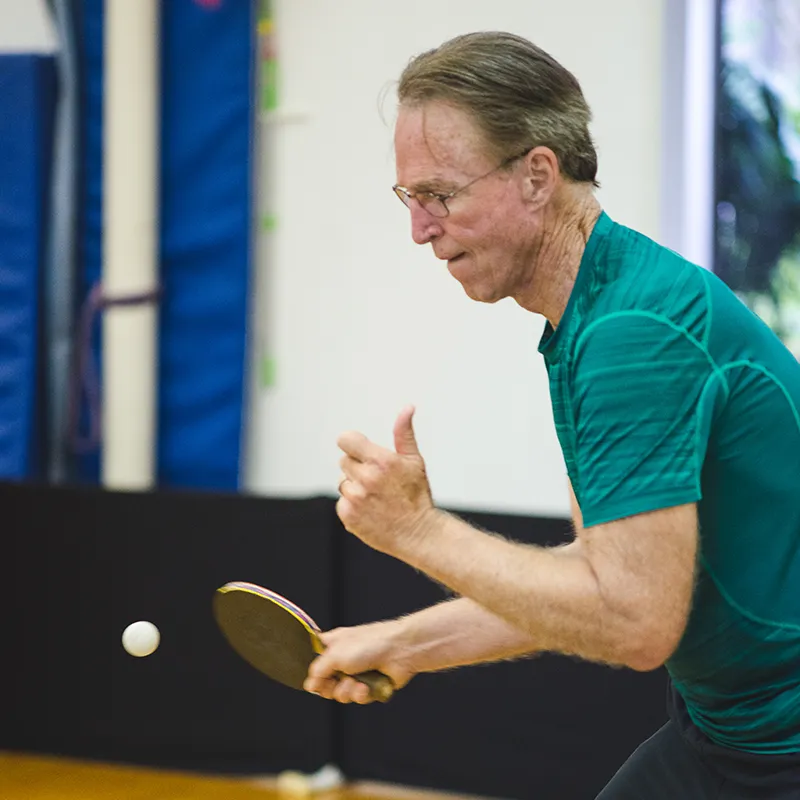 ping pong classes for seniors